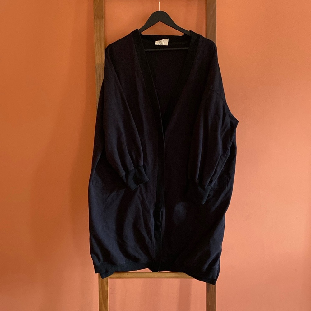 Intentionally Blank OS Cotton Cardigan